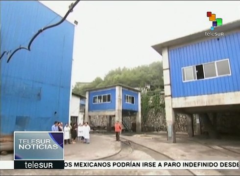 Lluvias en China derrumban una mina; 12 mineros quedaron atrapados