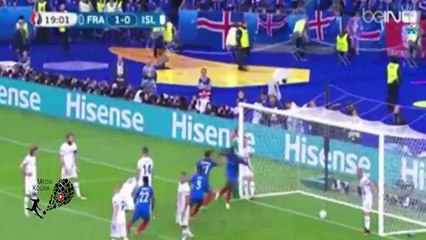 أهداف مباراة فرنسا وايسلندا 5-2 3-7-2016