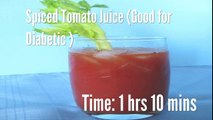 Spiced Tomato Juice (Good for Diabetic ) Recipe