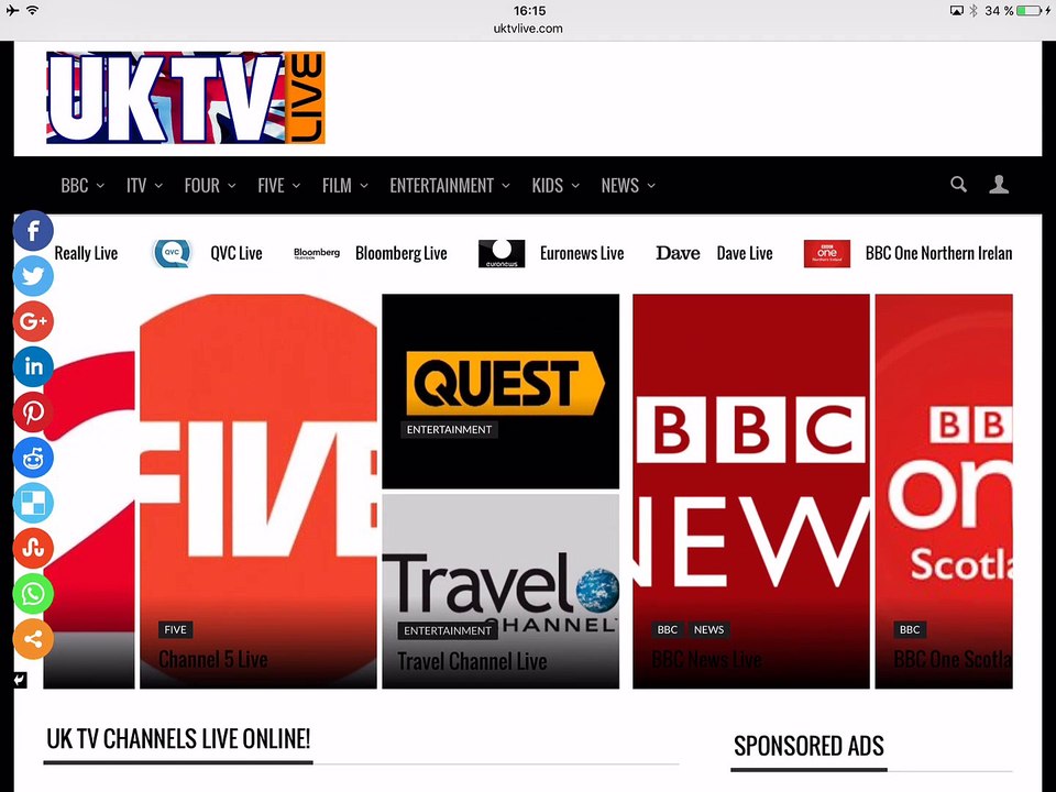 UK TV Live Watch All British Channels video Dailymotion