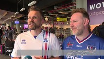 كأس أوروبا: مشجعو إيسلندا يتدفقون الى فرنسا