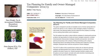 Tax Planning for Family and Owner-Managed Companies - 1. New Developments