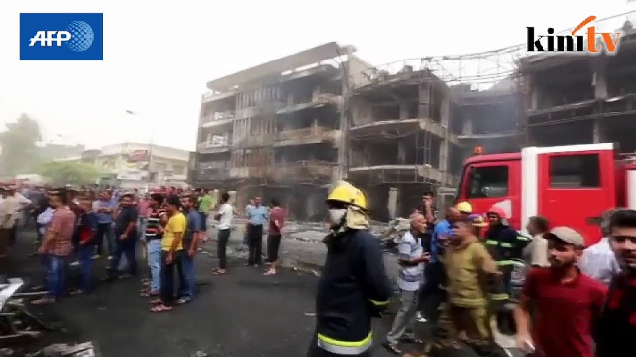 IS-claimed Baghdad blast kills at least 130