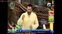 Another u-turn - After spitting venom against Army yesterday, again doing pro-army speech ? Watch Aamir Liaqat on youme-e-Pakistan