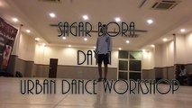 Sagar Bora ll URBAN DANCE WORKSHOP DAY 1 ll ALLAHABAD - Dheere Dheere Se Meri Zindagi Me Aana