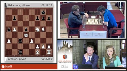 Your Next Move Grand Chess Tour Day 2 Rapid Round 8 - Chess24