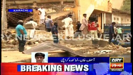 Karachi: Ice factory roof collapse leaves at least five dead