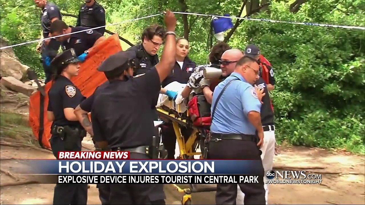 Un jeune homme se fait arracher la jambe par une mystérieuse explosion en plein Central Park à New York