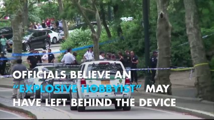 Officials believe that blast in New York’s Central Park was an ‘experiment’