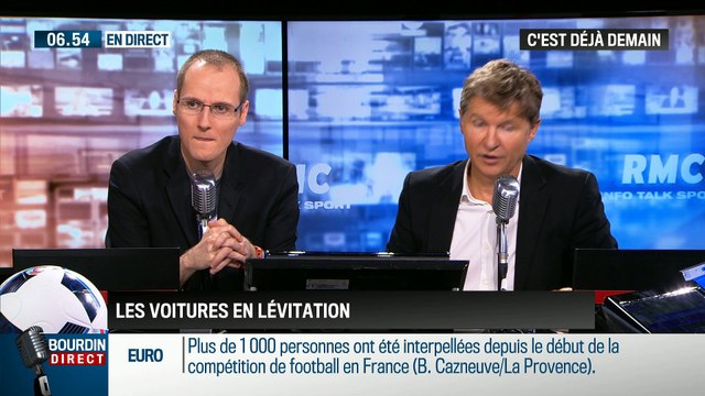 La chronique d'Anthony Morel: Sea Bubble, une voiture qui vole au-dessus des eaux – 04/07