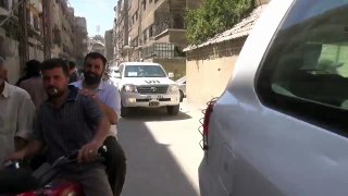 لجنة التحقيق الأممية بالسلاح الكيماوي في شوارع الغوطة الشرقية 28-8-2013