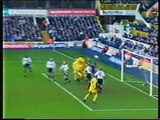 Tottenham 1 Leeds United 2 Premier League 24th Feb 2001