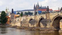 View of Prague, Old Town Square, Czech Republic - Stock Footage | VideoHive 14619350