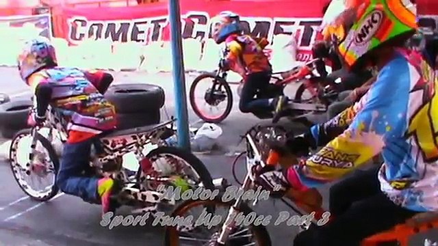 Drag Sport 2Tak Tune Up 140cc | Funny Sport | Funny moto
