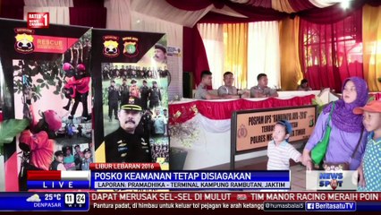 Video herunterladen: Arus Mudik di Terminal Kampung Rambutan Normal