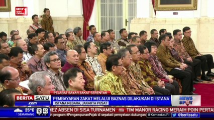 Pejabat Negara Bayar Pajak Serentak di Baznas