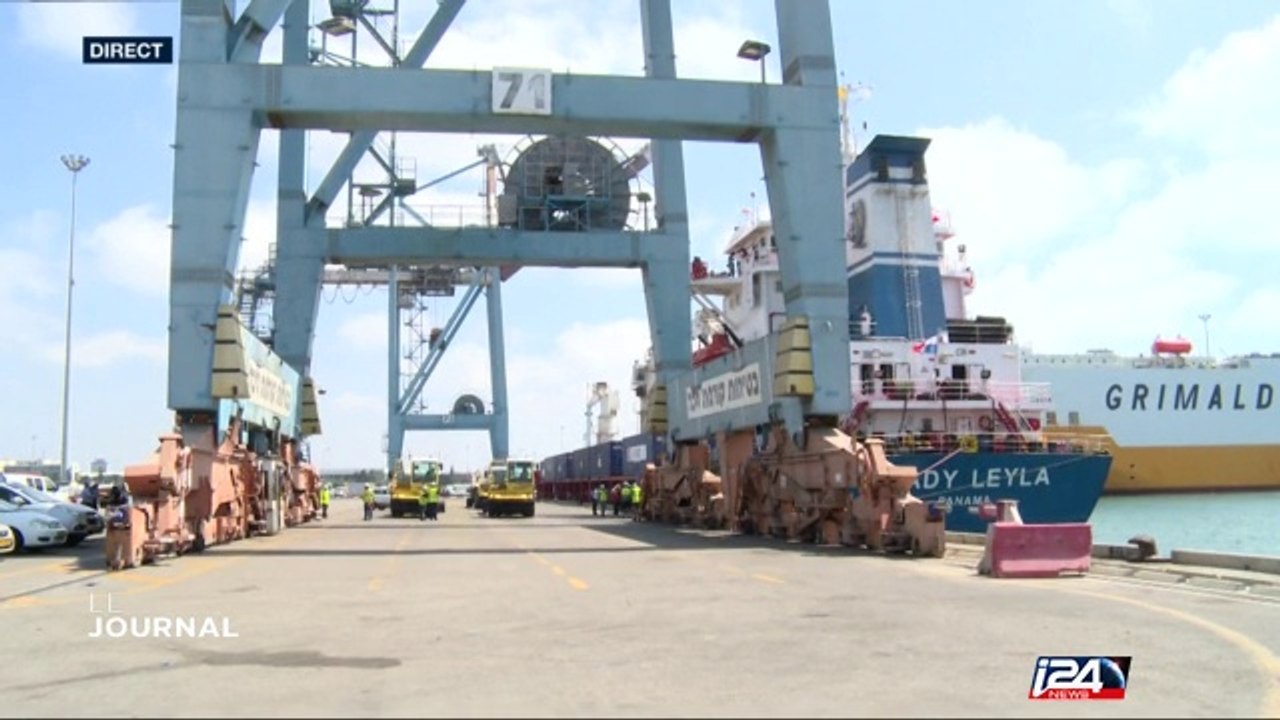 Israël - Bande de Gaza: Arrivée à Ashdod du 1er cargo d'aide humanitaire turque pour Gaza