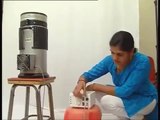 Rice Husk Gas Stove adopted in India