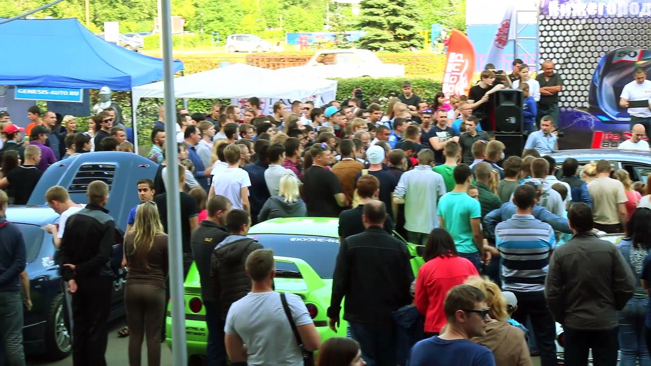 Нижегородское тюнинг-шоу в Муравье на пр.Ленина