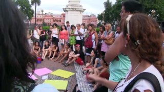 Asamblea Autocomvocada Plaza de Mayo 28 12 15