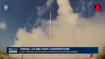 Israel-US military cooperation simulates thousands of incoming missiles