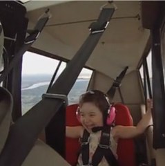 This little girl isn't scared of anything