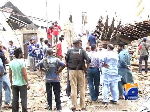 Karachi: Ice factory roof collapse, five dead, several injured