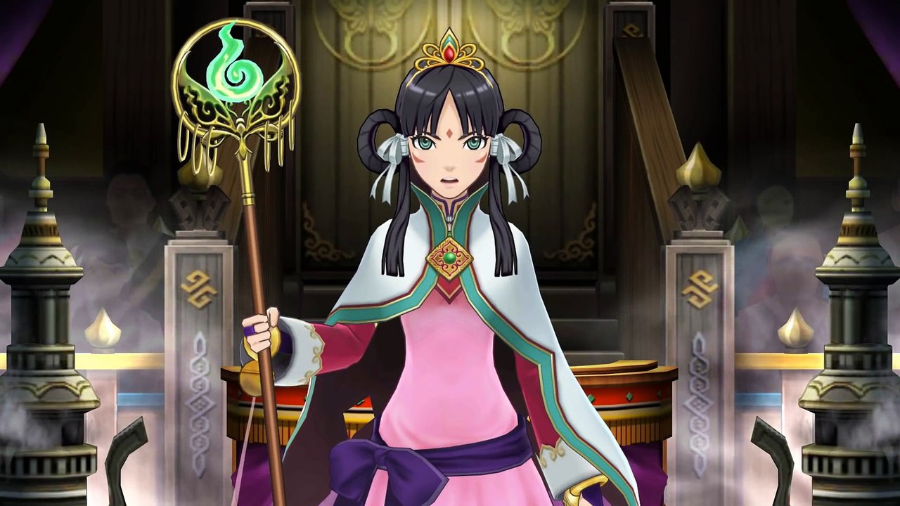 Phoenix Wright_ Ace Attorney - Spirit of Justice - Maya Trailer