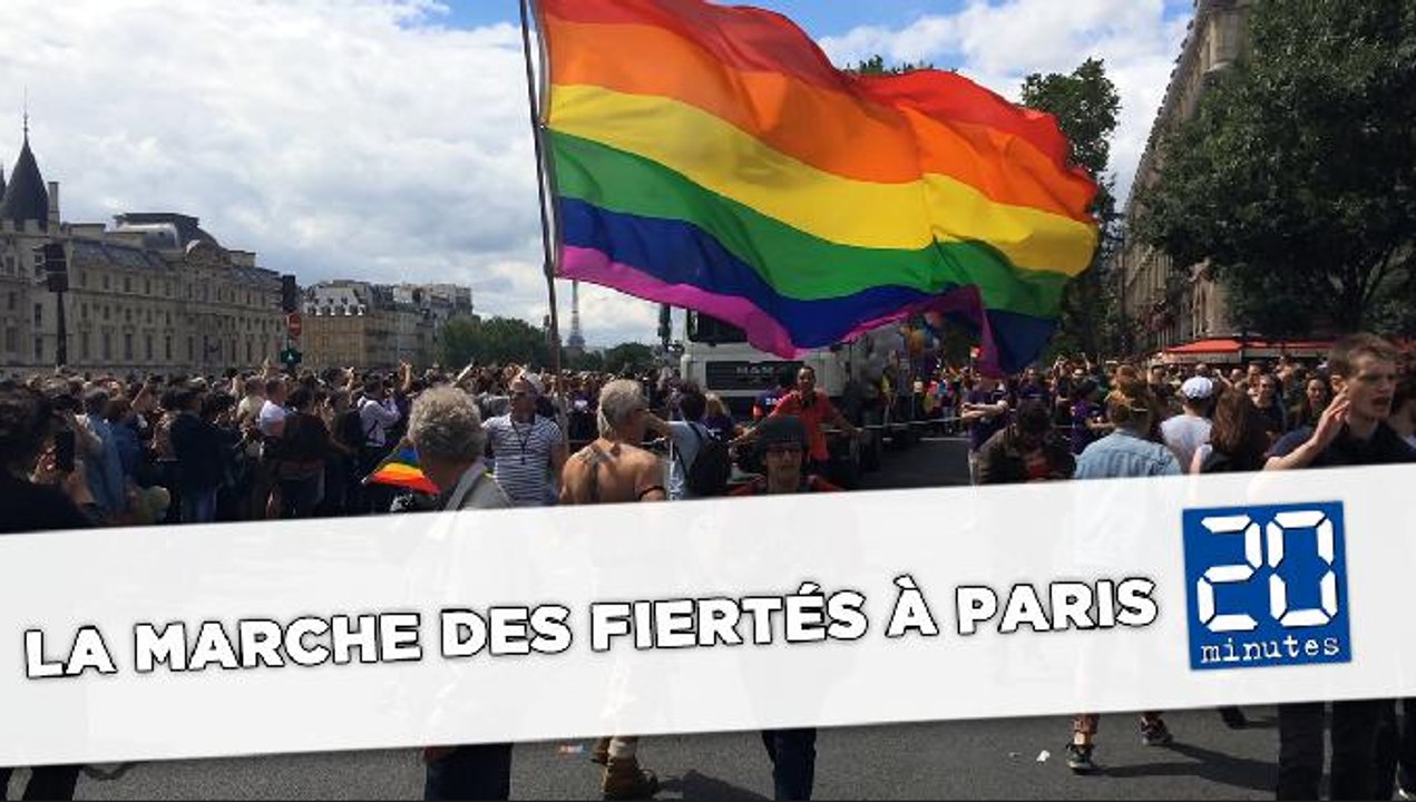 Gay Pride : Ambiance dans la Marche des Fiertés