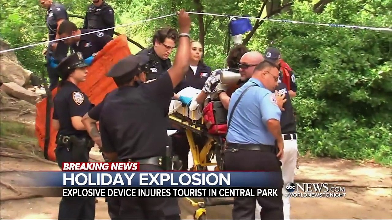 Un jeune homme se fait arracher la jambe par une mystérieuse explosion en plein Central Park à New York
