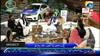 Zaid Hamid's reply on Amir Liaquat Muhajir attack on ISPR