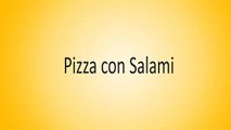 Cómo preparar Pizza con Salami   Receta casera   Receta facil