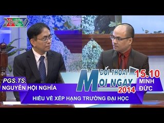 Xếp hạng trường đại học - PGS.TS. Nguyễn Hội Nghĩa | ĐTMN 151014