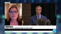 Brexit : Nigel Farage démissionne du parti europhobe et anti-immigration UKIP