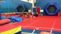 HOPES 10/11 Floor Routine Practice....10 year old Level 10 gymnastics