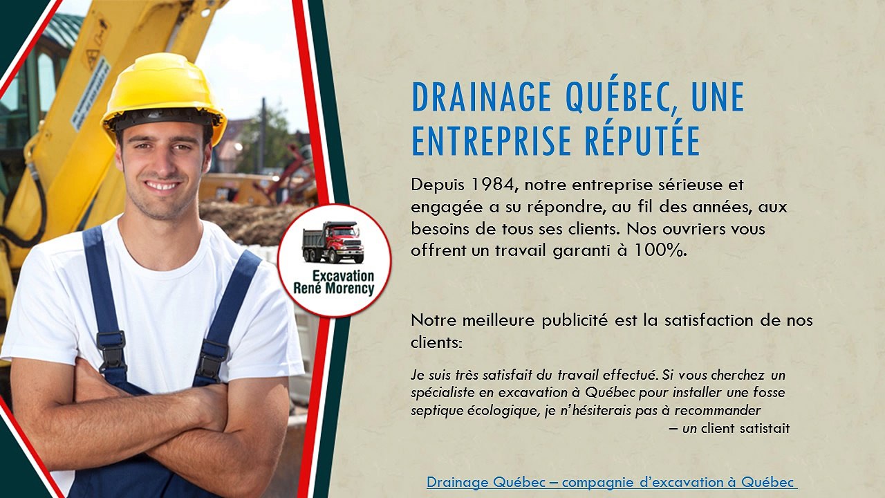 Quel prix pour vos travaux d'excavation à Québec?