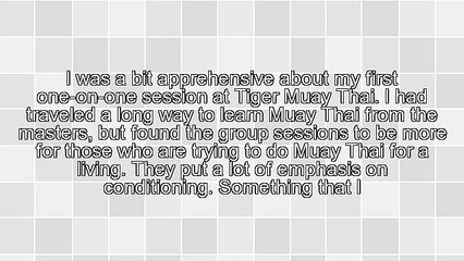 My Trip to Thailand to Study Muay Thai (Part 8) One-On-Ones