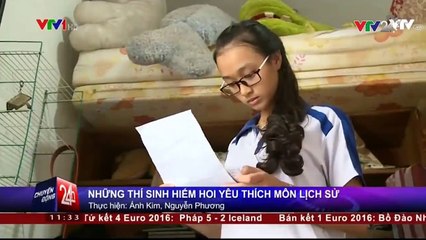 Chỉ có 10% thí sinh tại Hà Nội chọn thi môn lịch sử, con số này tại TPHCM còn thấp ...