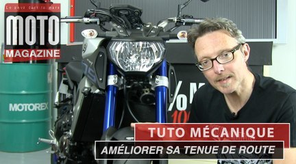 下载视频: Tuto mécanique de Motomag : améliorer la tenue de route de sa moto