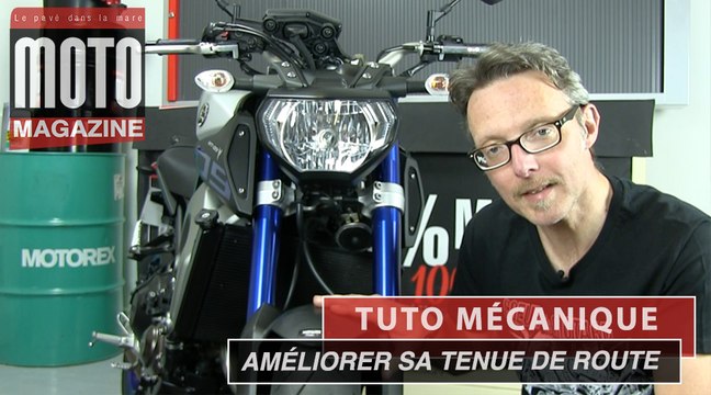 Tuto mécanique de Motomag : améliorer la tenue de route de sa moto