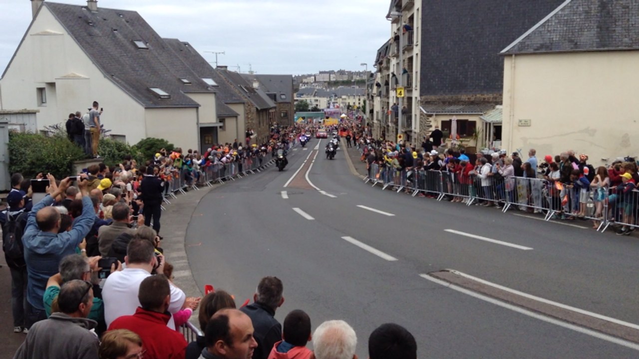 Départ du Tour à Granville