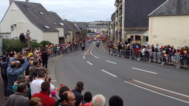Départ du Tour à Granville