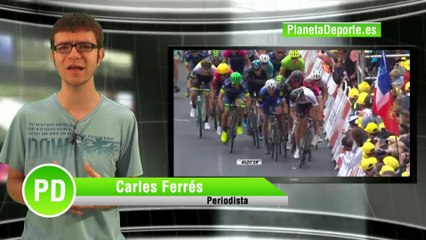 Tour de Francia: Peter Sagan se hace valer con victoria y amarillo en Cherbourg-en-Cotentin