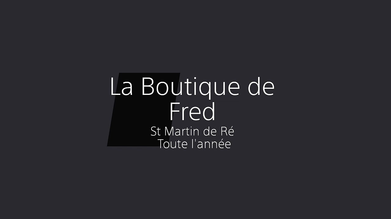 La Boutique de Fred