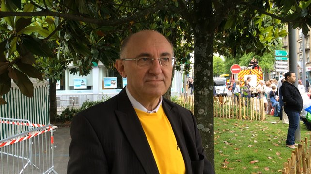 Le maire de Fougères est présent pour le Tour