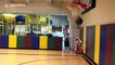 This five-year-old boy could be the next Steph Curry