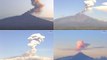 Webcam Video Shows Eruption of Volcan De Colima in Mexico in November 2015