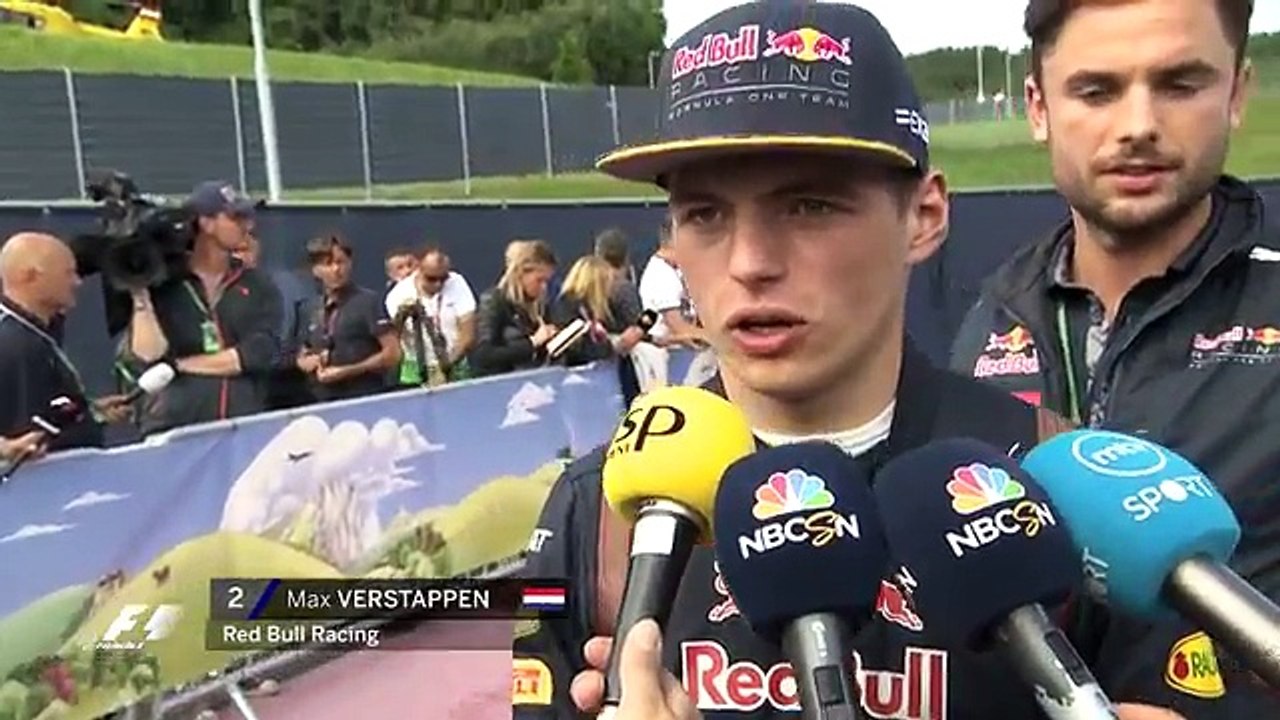 YOUR DRIVER OF THE DAY FOR AUSTRIA , MAX VERSTAPPEN