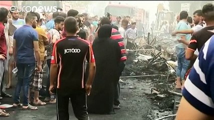 Bağdat saldırısında yüzden fazla ölü yüzlerce yaralı var