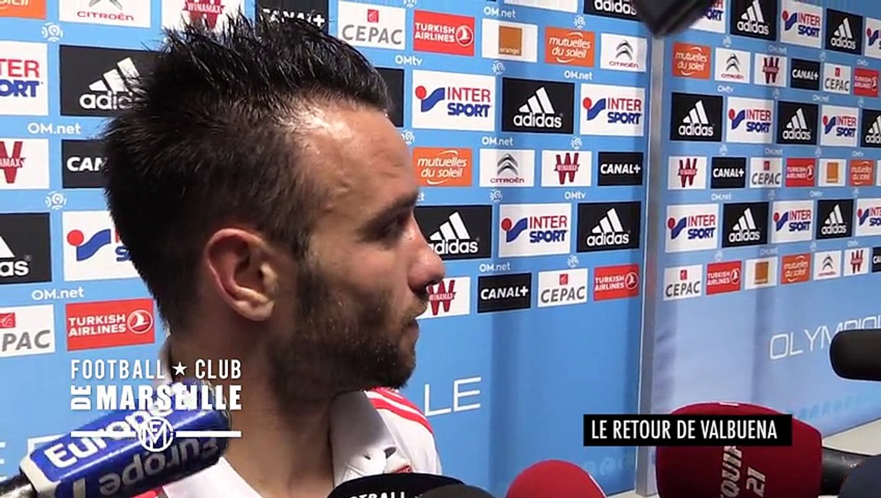 OM - OL (1-1) La réaction de Mathieu Valbuena
